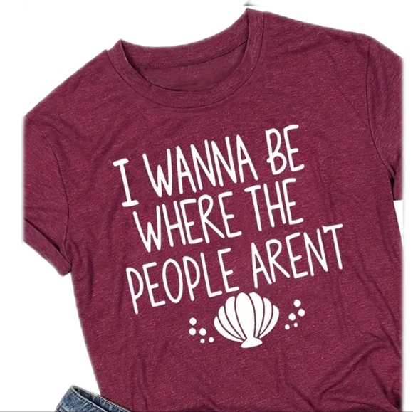 Tops - NEW DISNEY SILLY MERMAID TEE